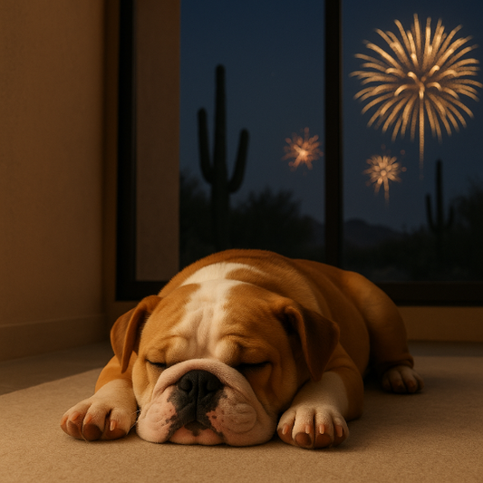 How to Help Your Dog Stay Calm During Fireworks