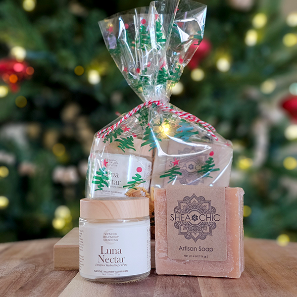 Luna Nectar Holiday Gift Set – Radiant Crème + Shea Butter Soap