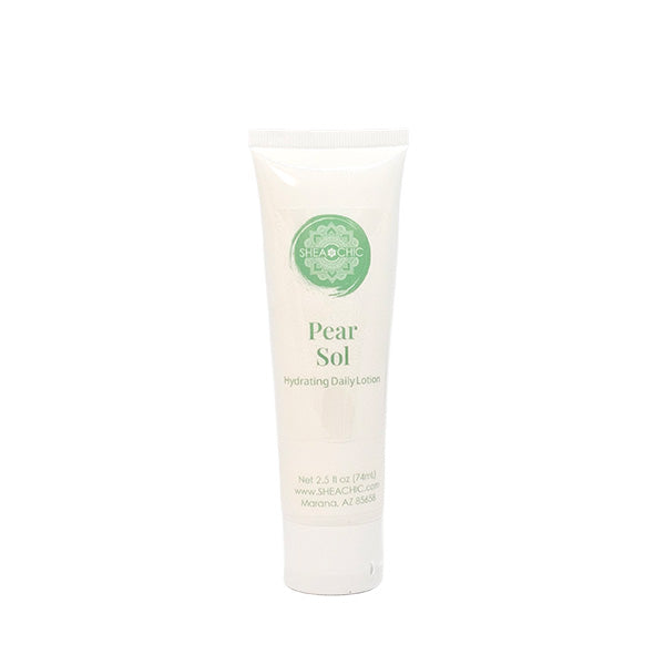 Pear Sol – Hydrating Daily Lotion (2.5 oz Travel Tube)