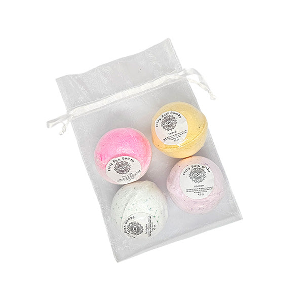 Relax & Restore Bath Bomb Gift Set – 4 Pack