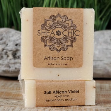 Soft African Violet soap