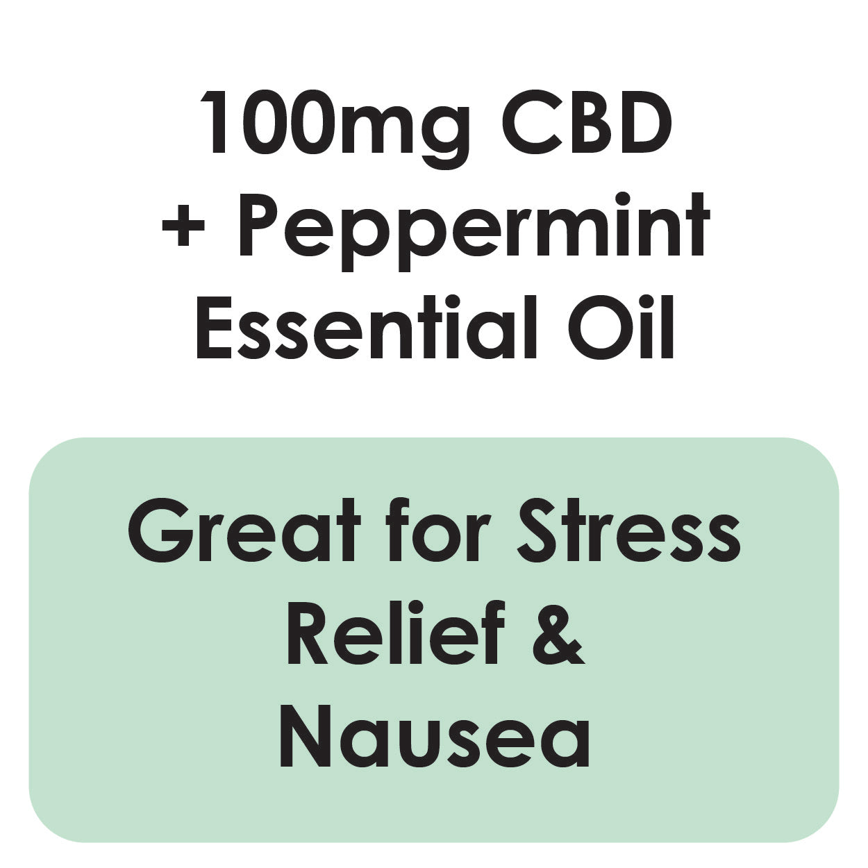 Ease CBD Roll-On – 100mg Peppermint Essential Oil by DAILY RELIEF