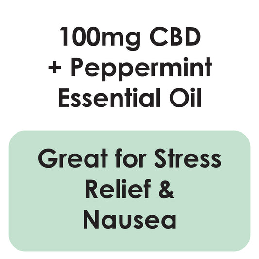 Ease CBD Roll-On – 100mg Peppermint Essential Oil by DAILY RELIEF