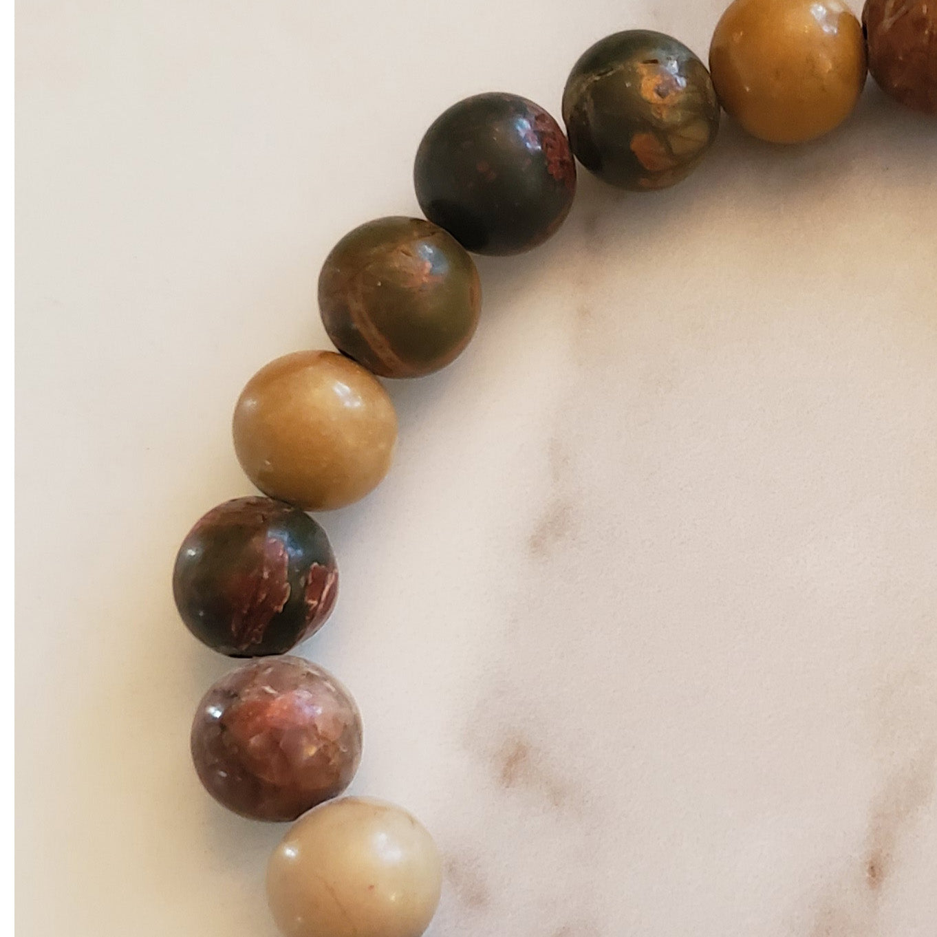 Genuine Picasso Jasper bracelet