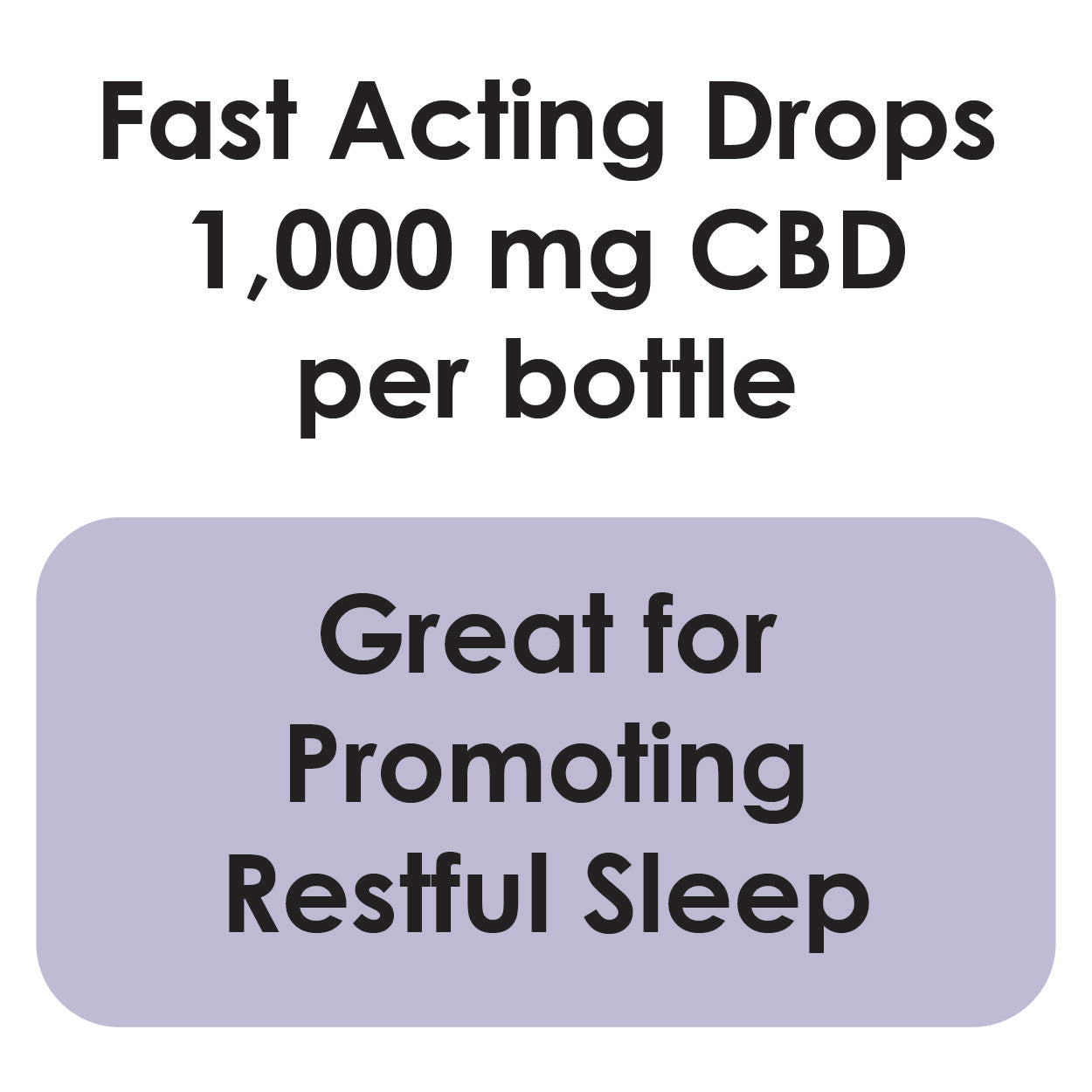 Sweet Dreams Daily Relief Liquid Drops - Calm Restful Sleep CBN