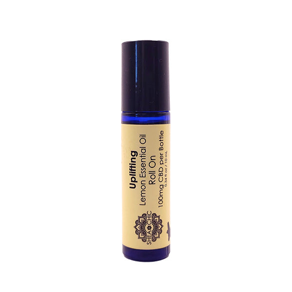 *NEW* Uplifting 100mg Calming CBD Roll-on with Lemon Essential Oil