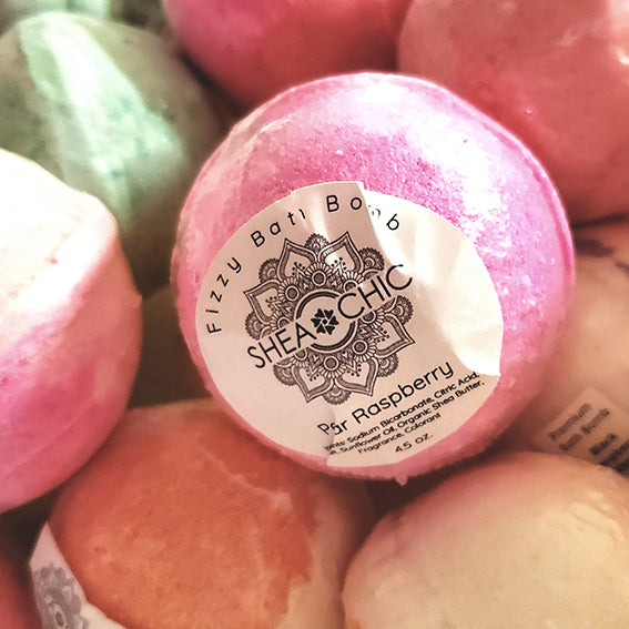 Organic Shea Butter Bath Bombs