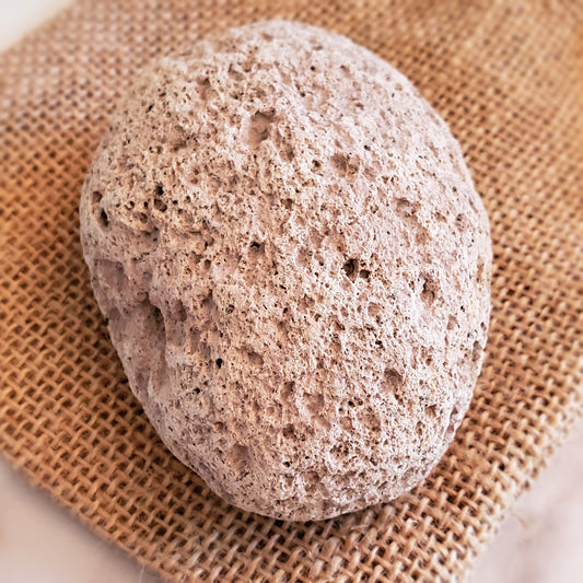 Hand picked pumice stone