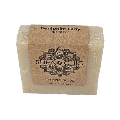 Bentonite Clay - Facial Bar - Excellent for Acne Prone Skin