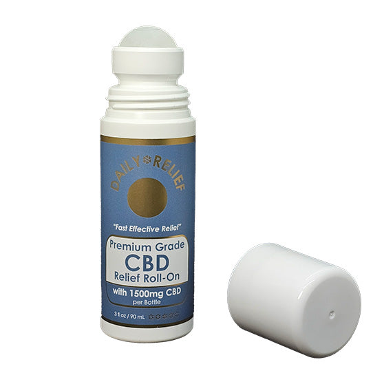 CBD Relief Roll-On Gel – Targeted Cooling Comfort by DAILY RELIEF
