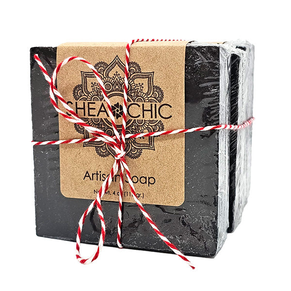 Lump of Coal -  Activated Charcoal - Facial Bar *Best Seller* - Perfect Stocking Stuffer!