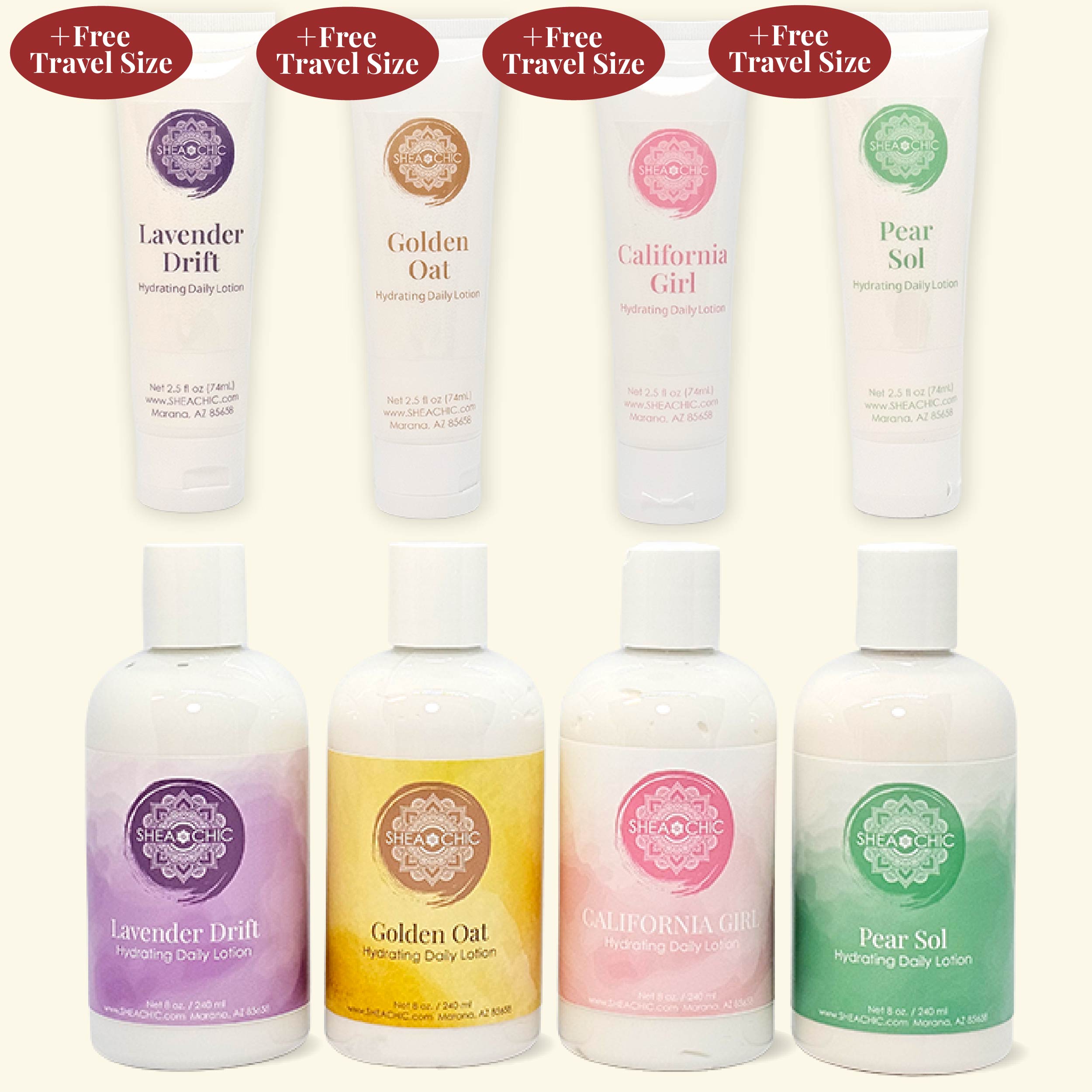 Daily Rituals Lotion Collection – Full Set