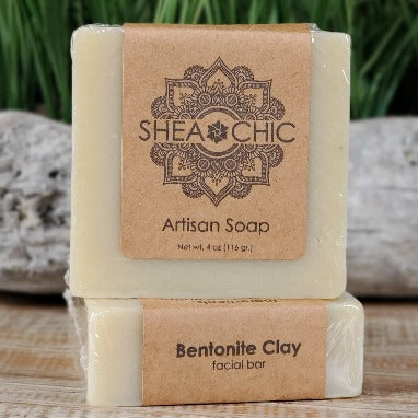SHEA CHIC Bentonite Clay facial soap