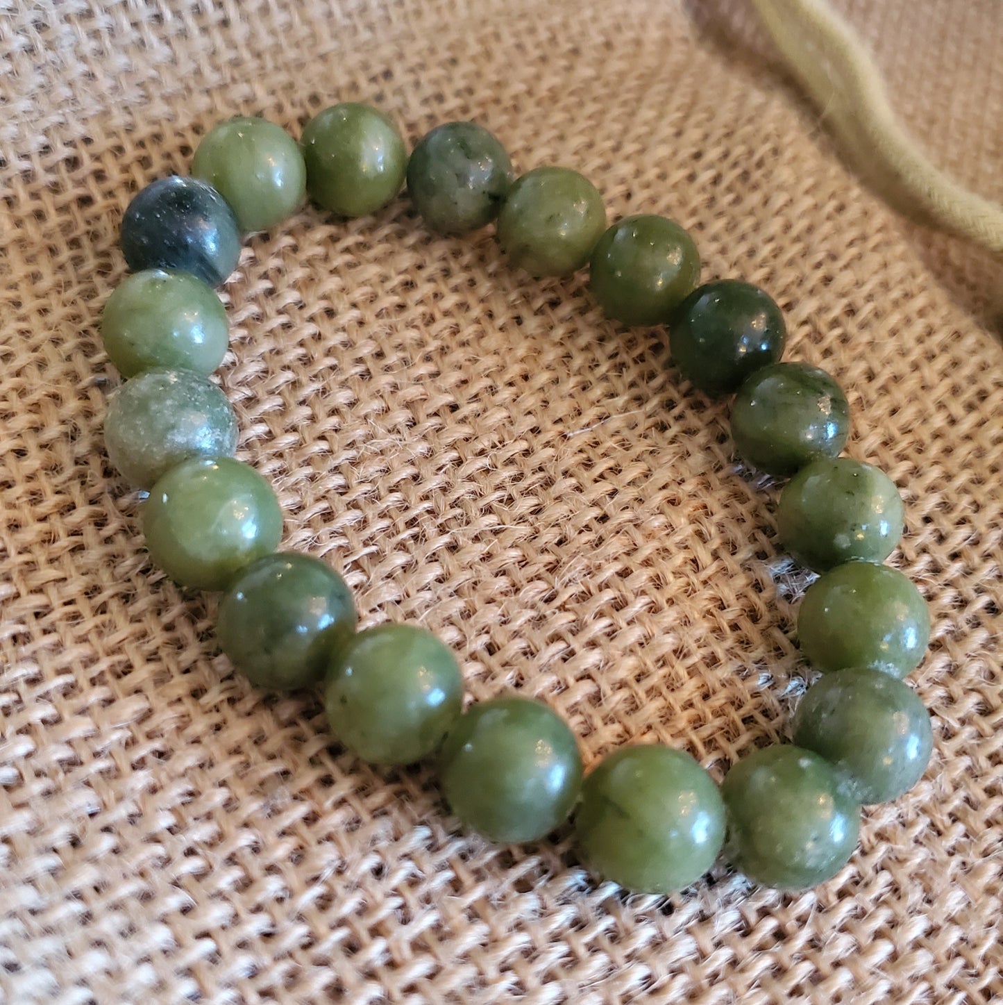 Genuine Jade bracelet bought here locally in Southern California.