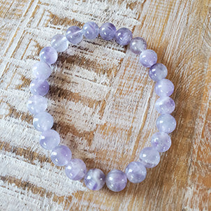 Genuine Amethyst Bracelet bought here locally in Southern California.