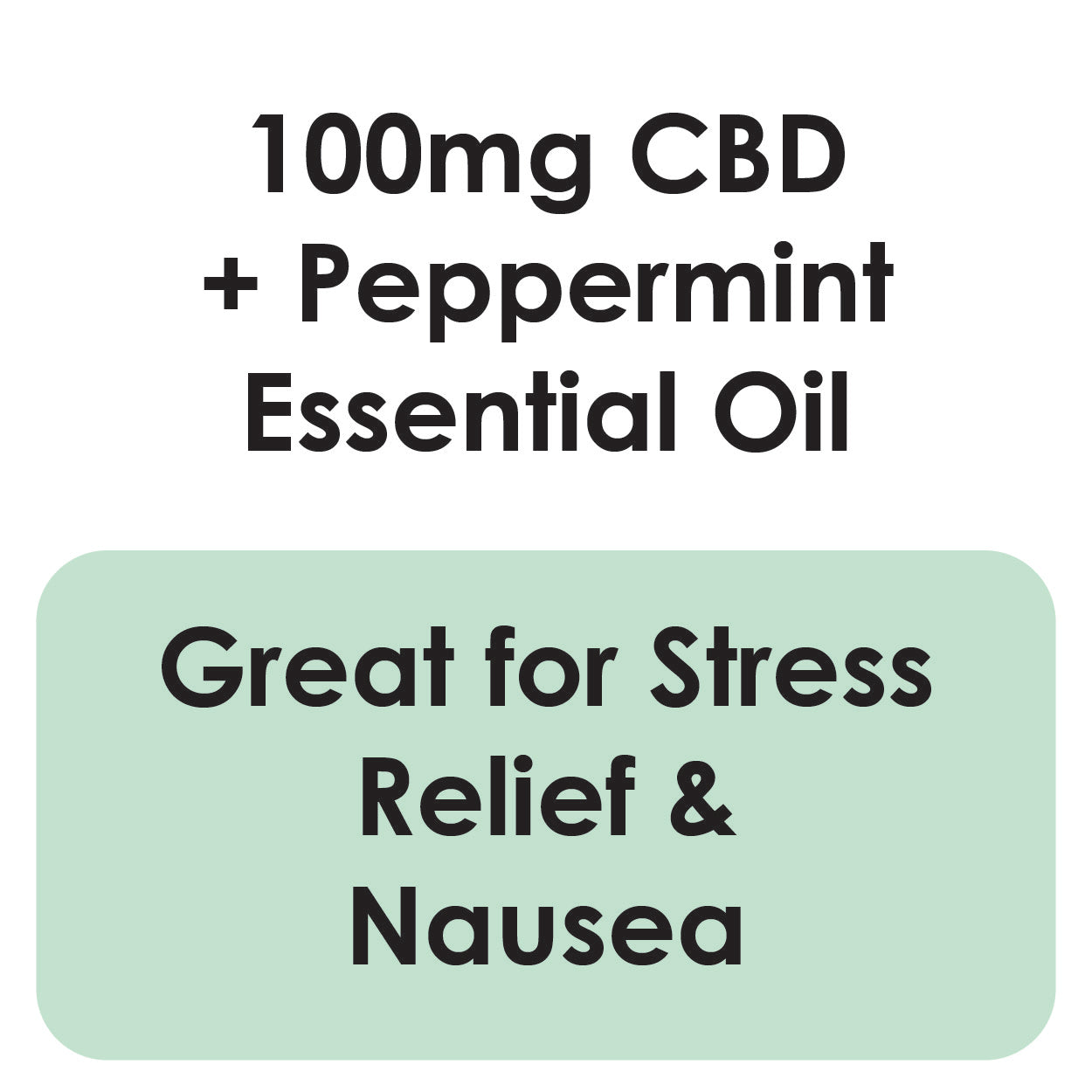 *NEW* Ease 100mg Calming CBD Roll-on with Peppermint Essential Oil