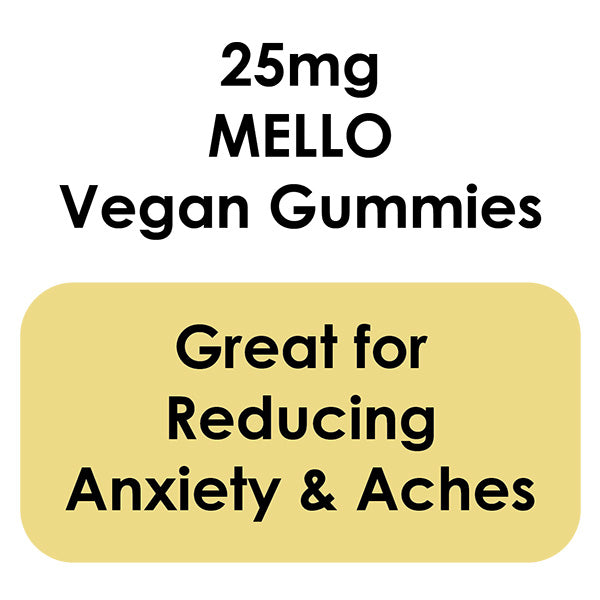 Mello 10-Pack Daily Relief CBD Gummies - Sense of Calm