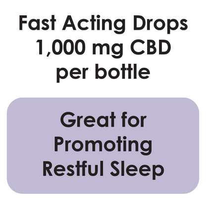 Sweet Dreams Daily Relief Liquid Drops - Calm Restful Sleep CBN